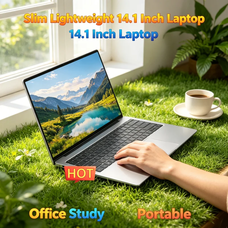 Home Office Laptop - Ultra Slim Gaming Laptop Intel Core