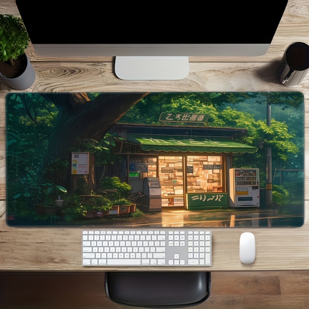 Mousepad Xl Extended - High-definition mouse pad, featuring a tree