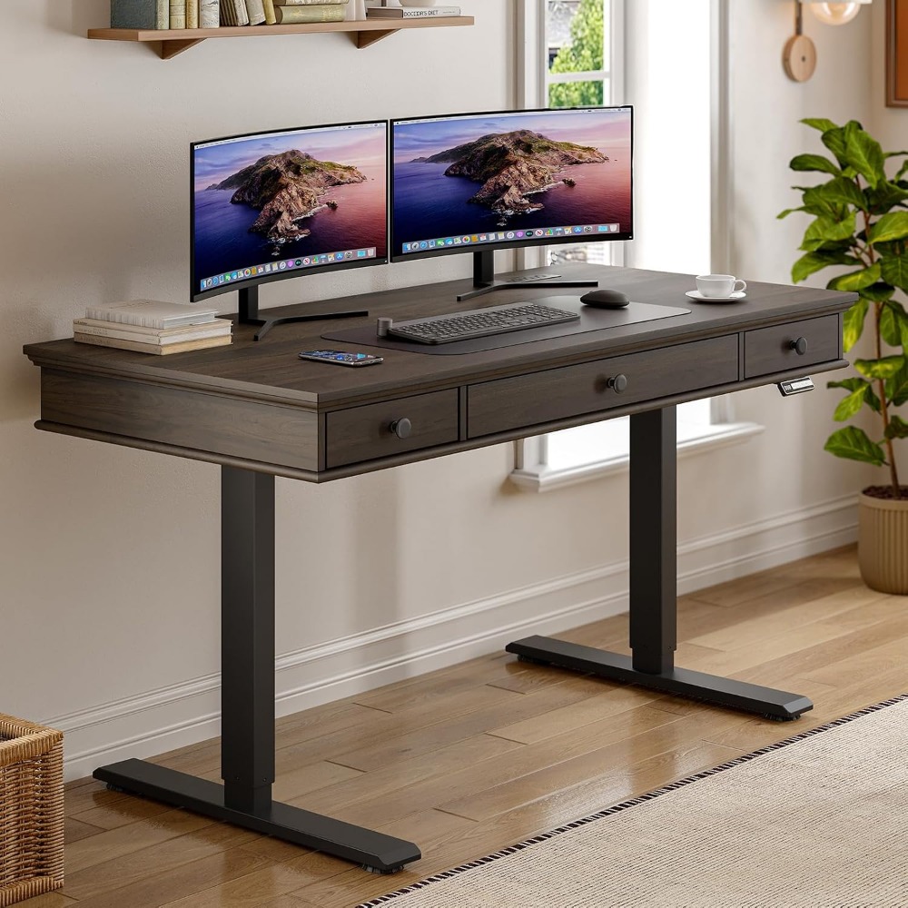 Standing Desk Electric - Electric Height Adjustable Standing Desk with