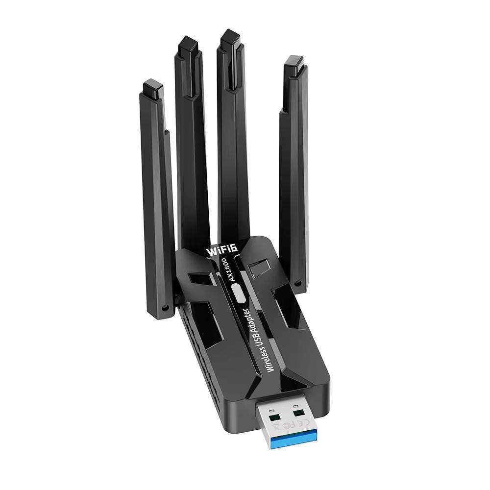 Home Office Laptop - WiFi 6 USB Adapter 1800Mbps Dual