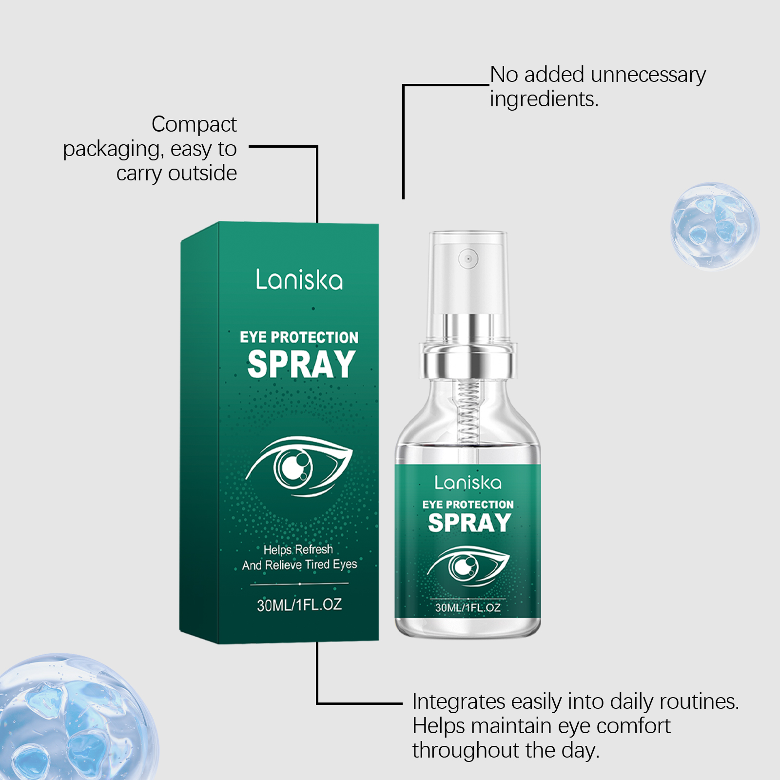 Eye Soothing Spray Natural Fas - đánh giá và giá Home Office Programmer