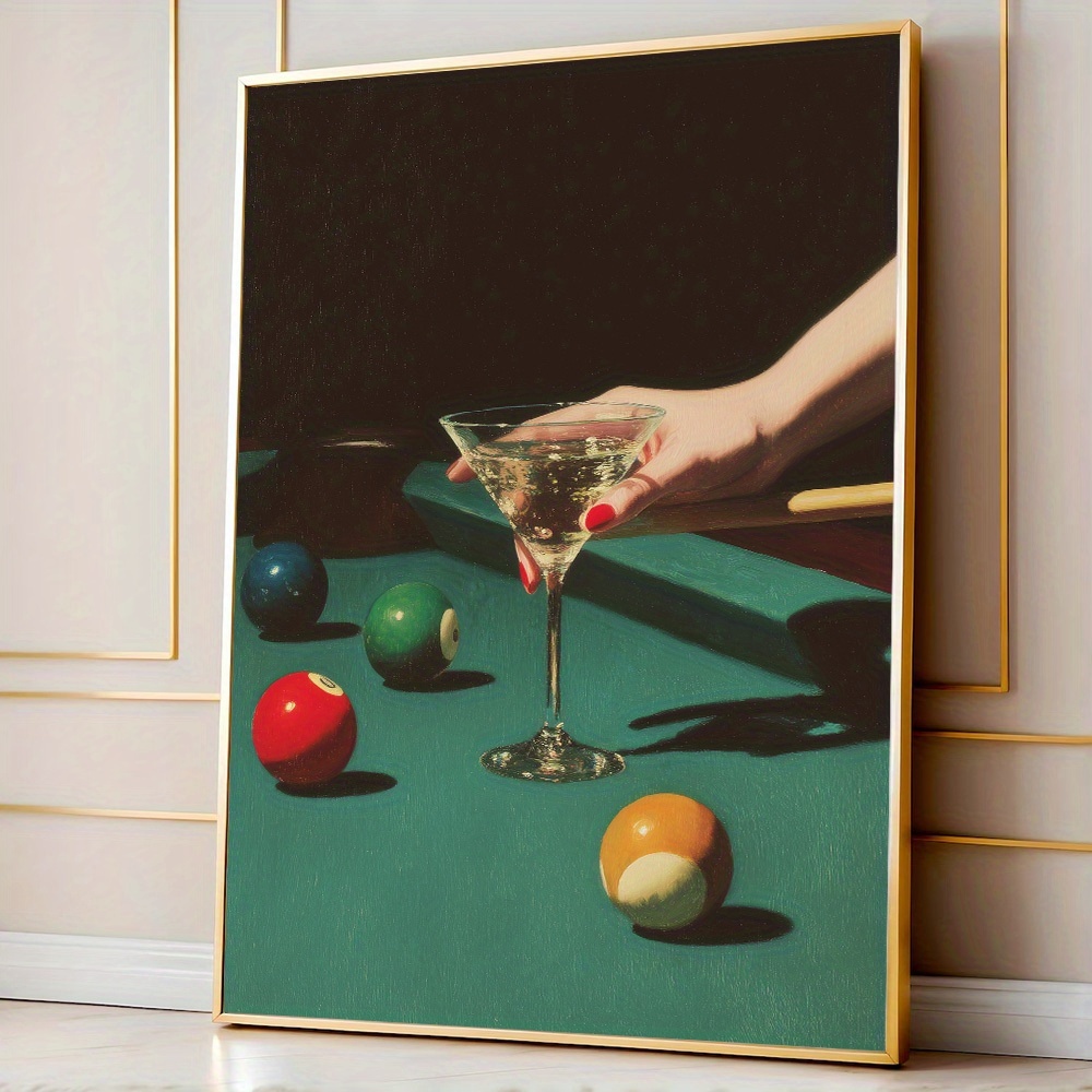 1pc Vintage Billiards Cocktail - đánh giá và giá Home Office Minimalist