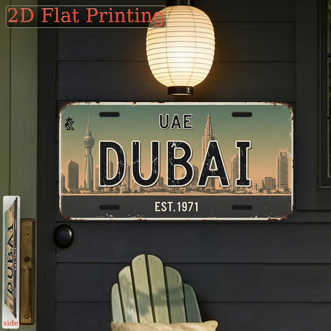 Dubai UAE EST.1971 License Pla - đánh giá và giá Home Office Dubai