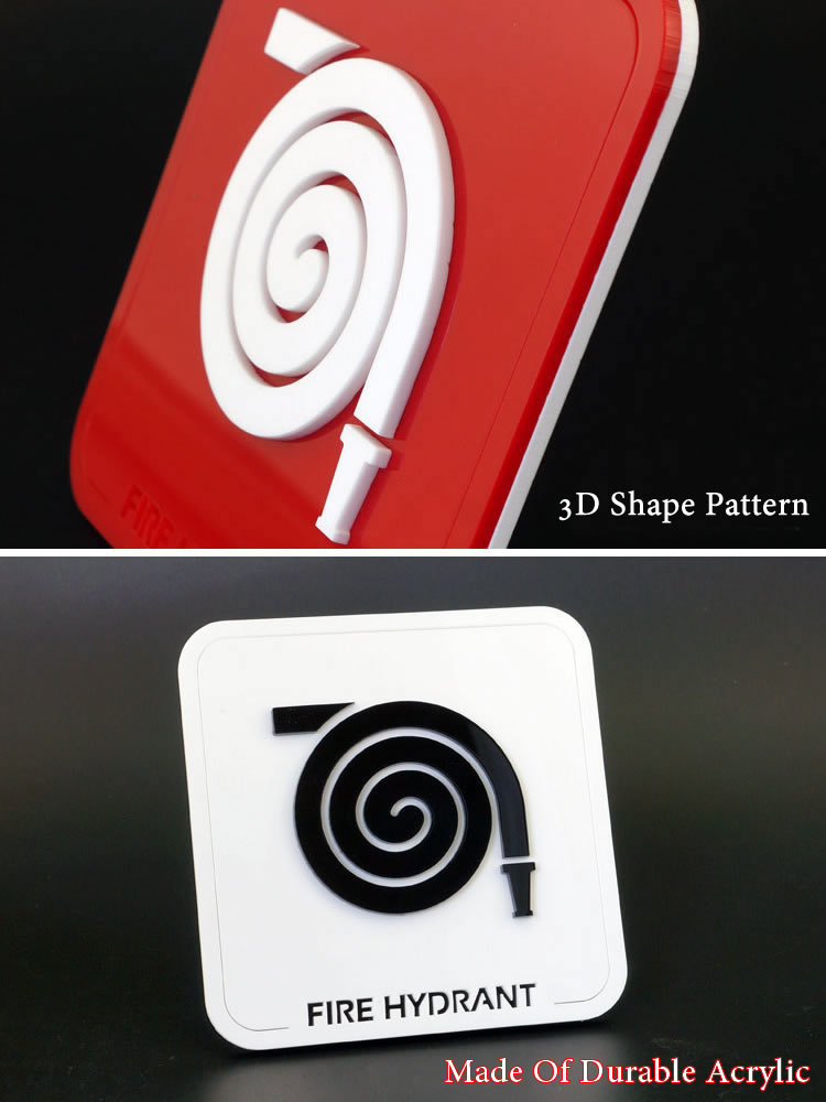 Waterproof Acrylic Warning Sig - đánh giá và giá Home Office Icon