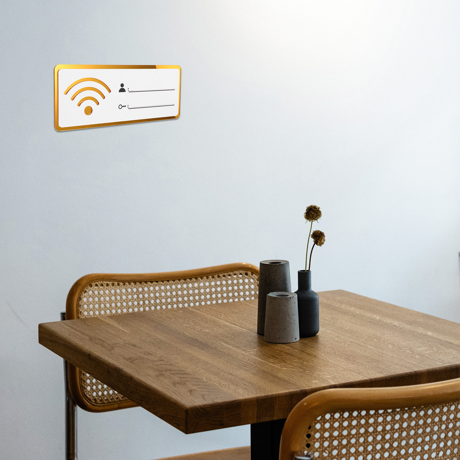 Acrylic WiFi Password Sign Wal - đánh giá và giá Home Office Updates