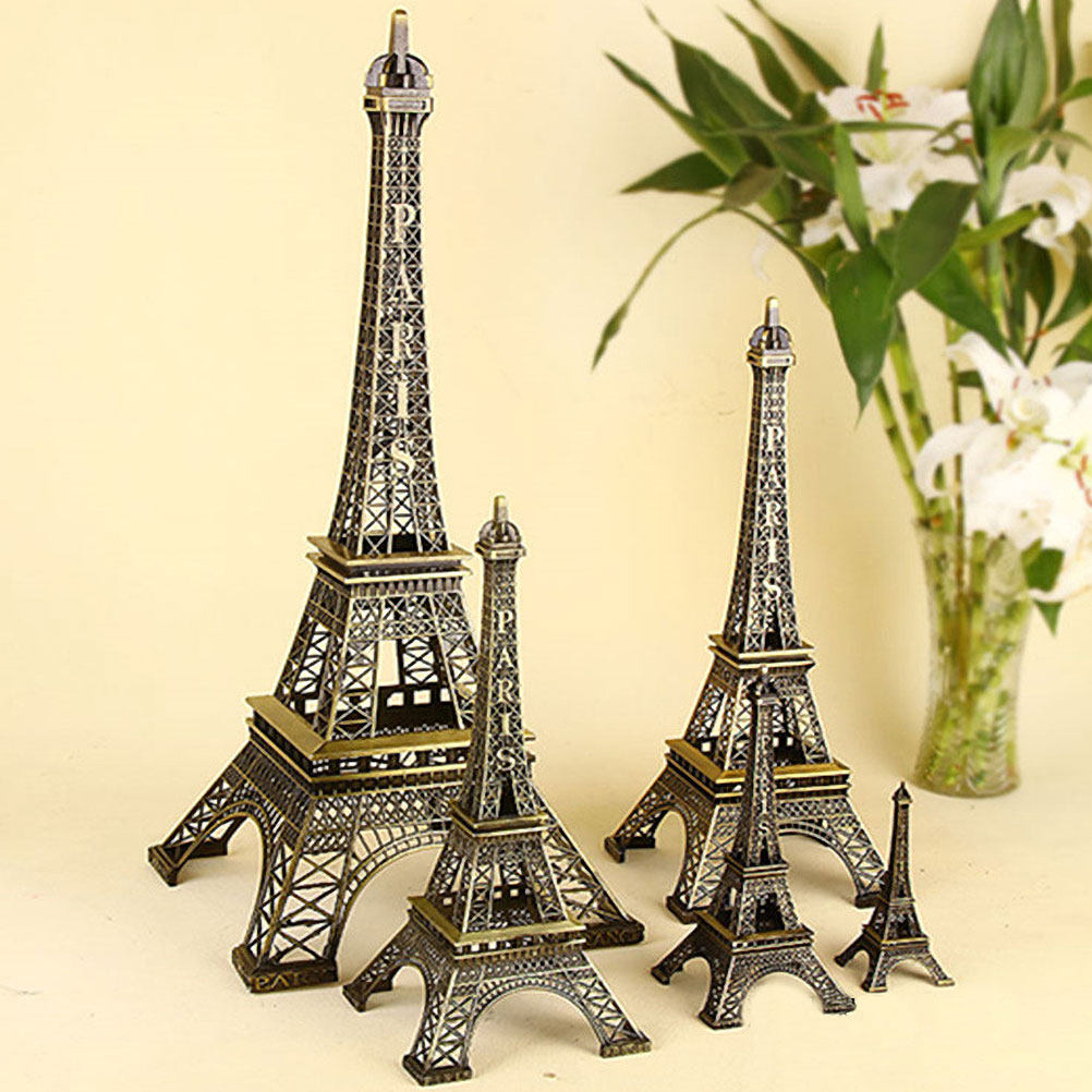 Unique Alloy Eiffel Tower Deco - đánh giá và giá Home Office Icon