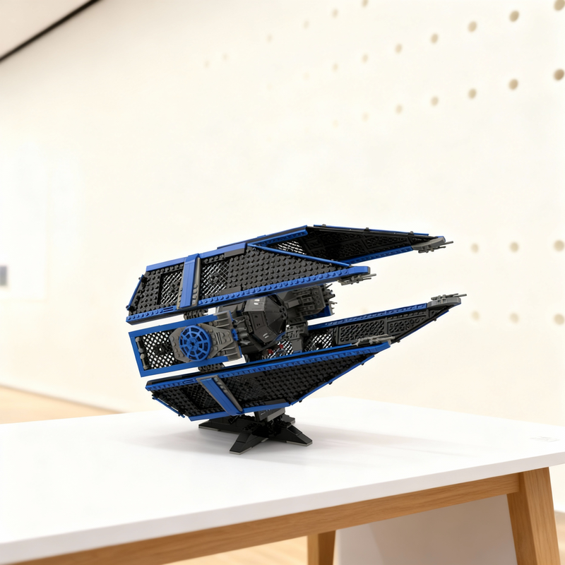 871pcs MOC UCS TIE Interceptor - đánh giá và giá Home Office Updates