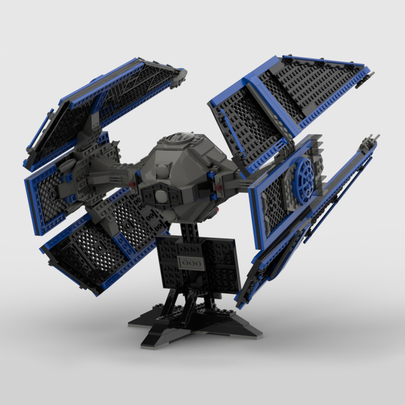 871pcs MOC UCS TIE Interceptor - đánh giá và giá Home Office Updates