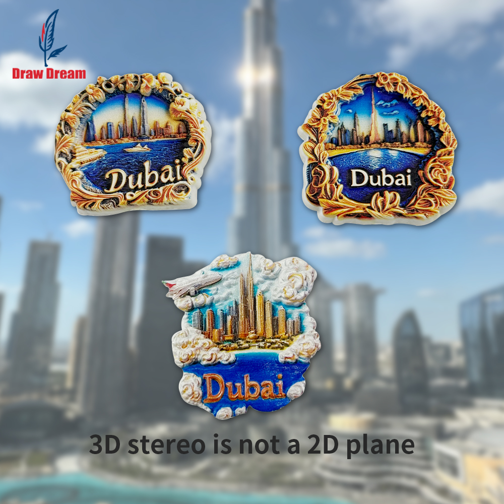 1Pc Dubai Creative 3D Refriger - đánh giá và giá Home Office Dubai