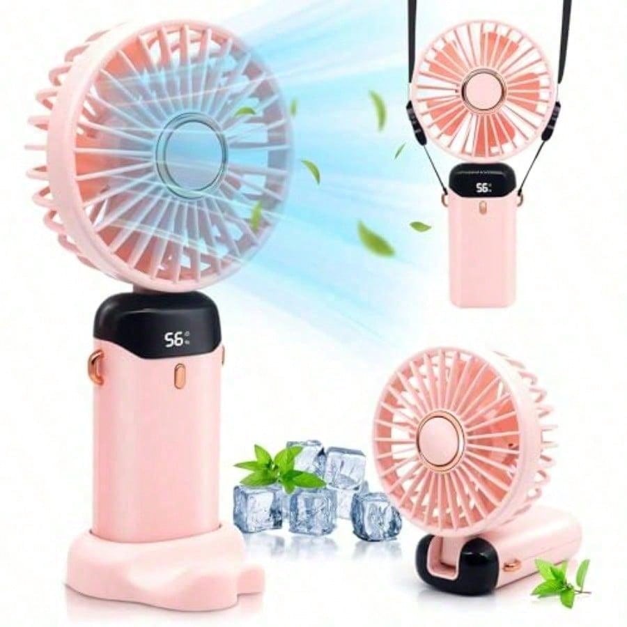 1pc Mini Handheld Electric Fan - đánh giá và giá Standing Desk Electric