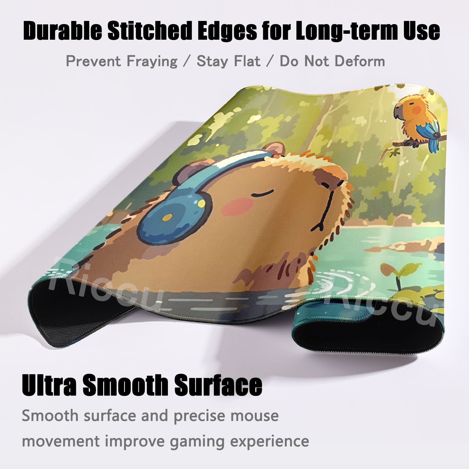 Cute Capybara Mousepad Keyboar - đánh giá và giá Mousepad Xl Extended