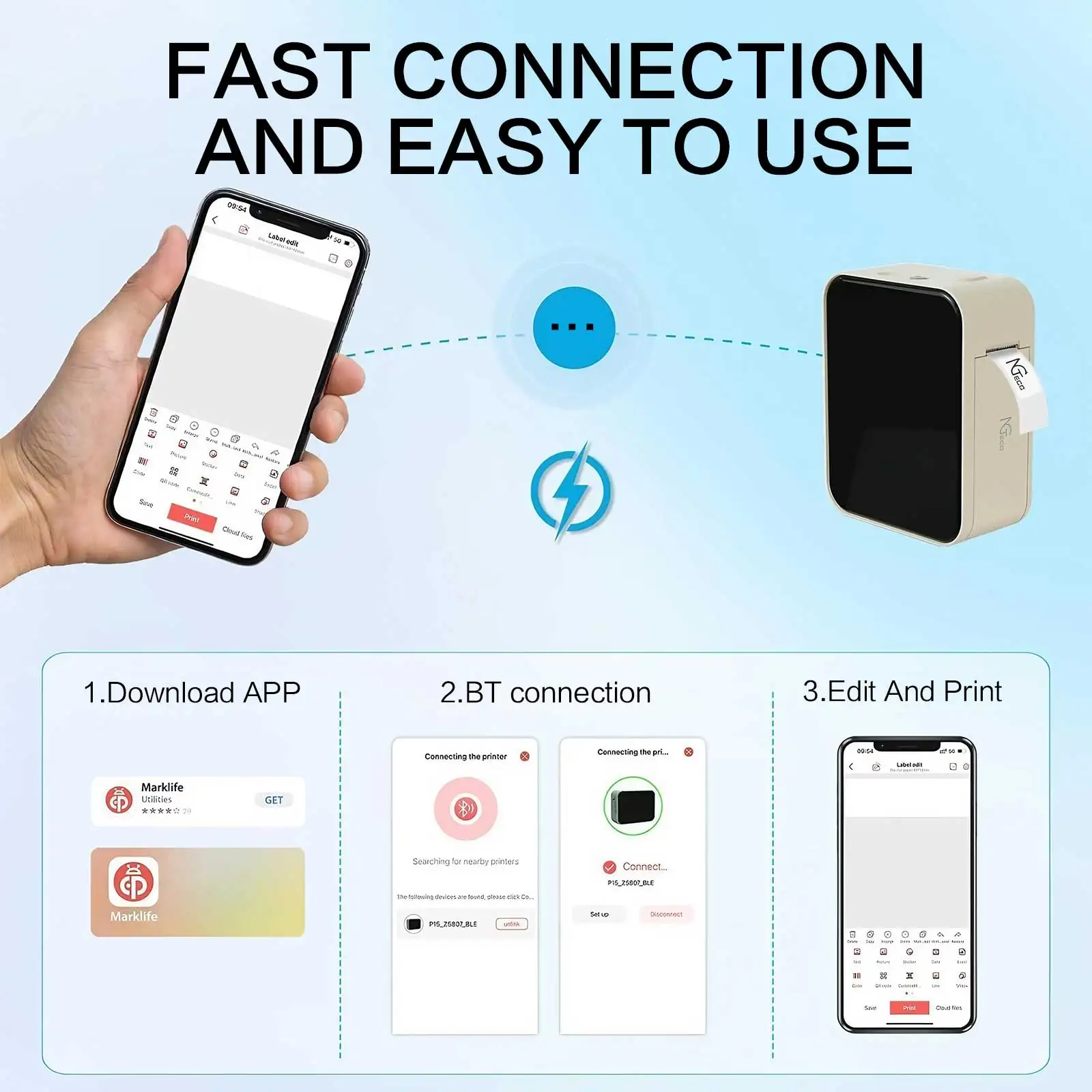 Portable Wireless Thermal Labe - đánh giá và giá Home Office Printer