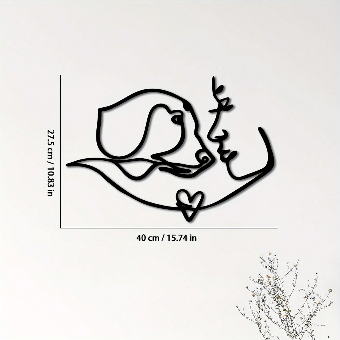 MageModern Dog Wall Art Iron S - đánh giá và giá Home Office Minimalist