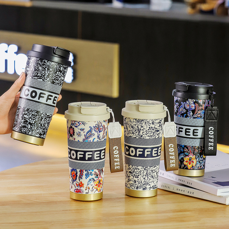 Steel Vacuum Straw Coffee Cup  - đánh giá và giá Home Office Hours