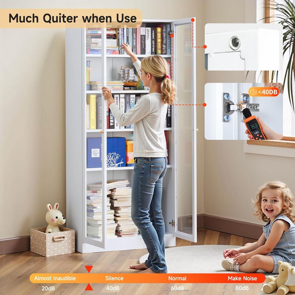 70.87 Tall Metal Bookshelf, 5- - đánh giá và giá Home Office In Living Room