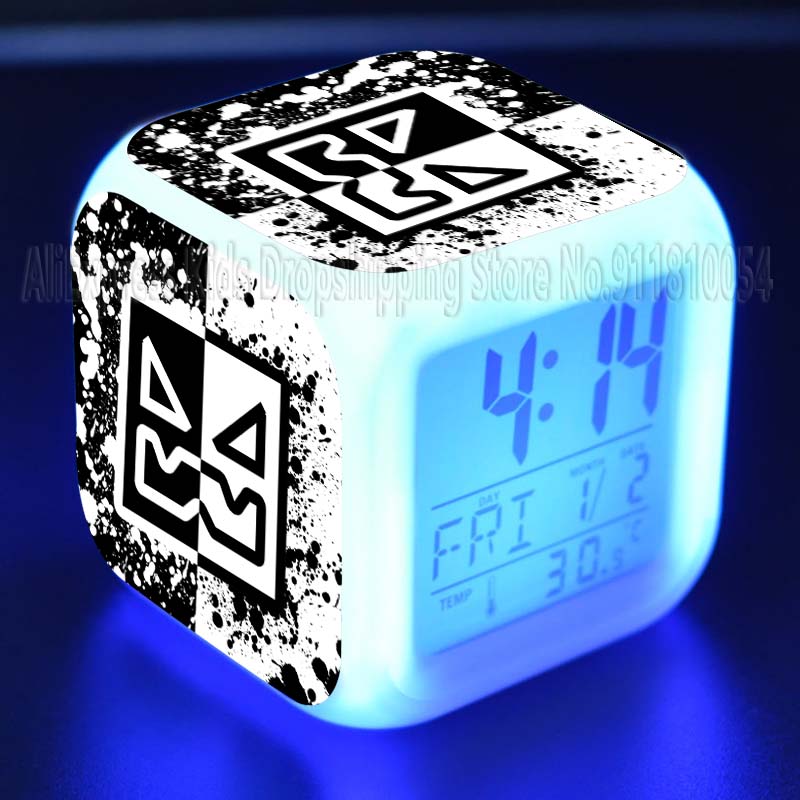 Angry Geometry Dash Alarm Cloc - đánh giá và giá Led Desk Clock