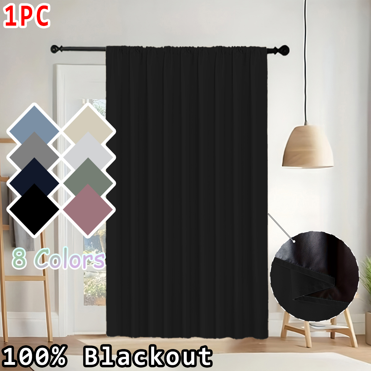 1 Piece of Simple Solid Color  - đánh giá và giá Home Office In Living Room
