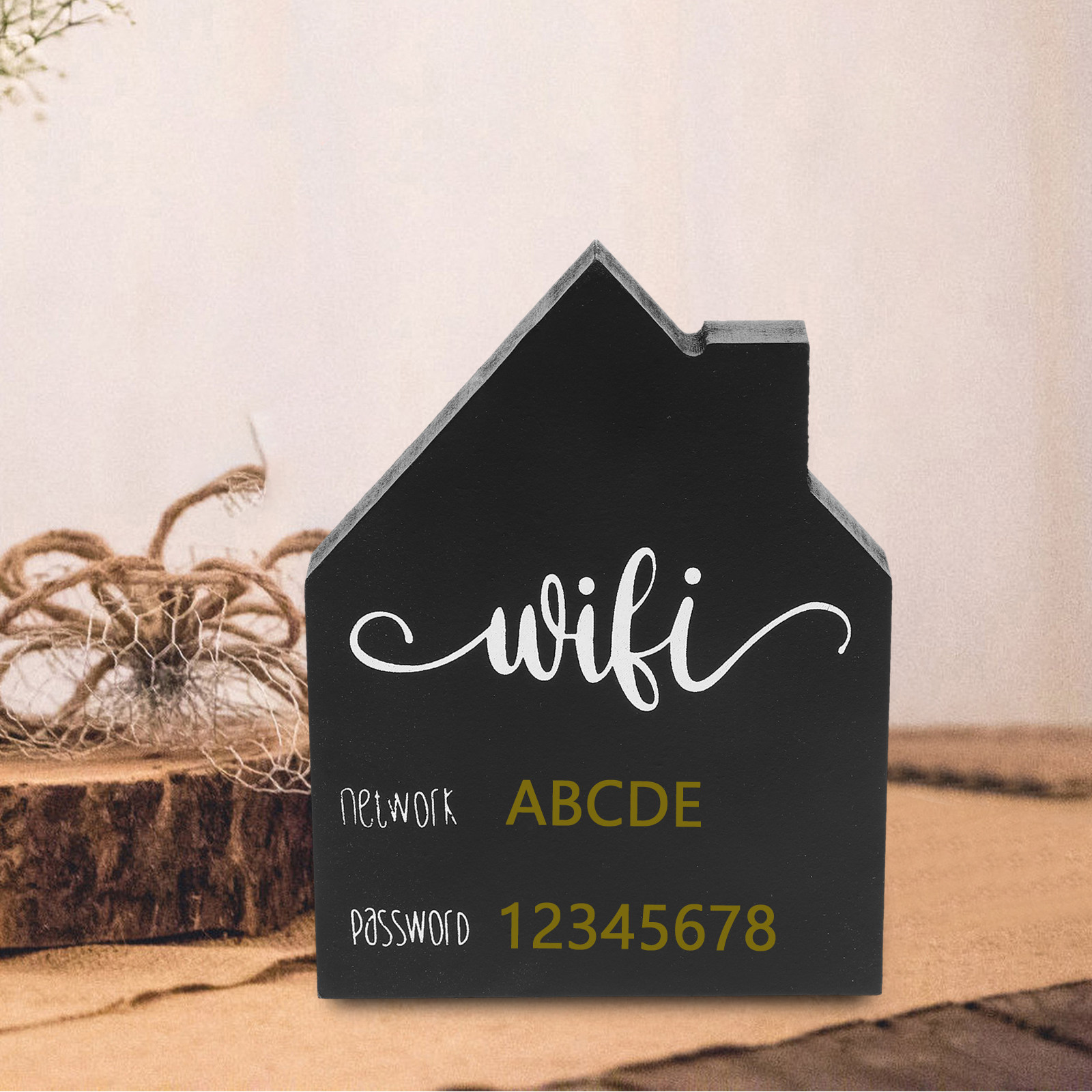 Durable Wooden Wifi Password S - đánh giá và giá Home Office Updates