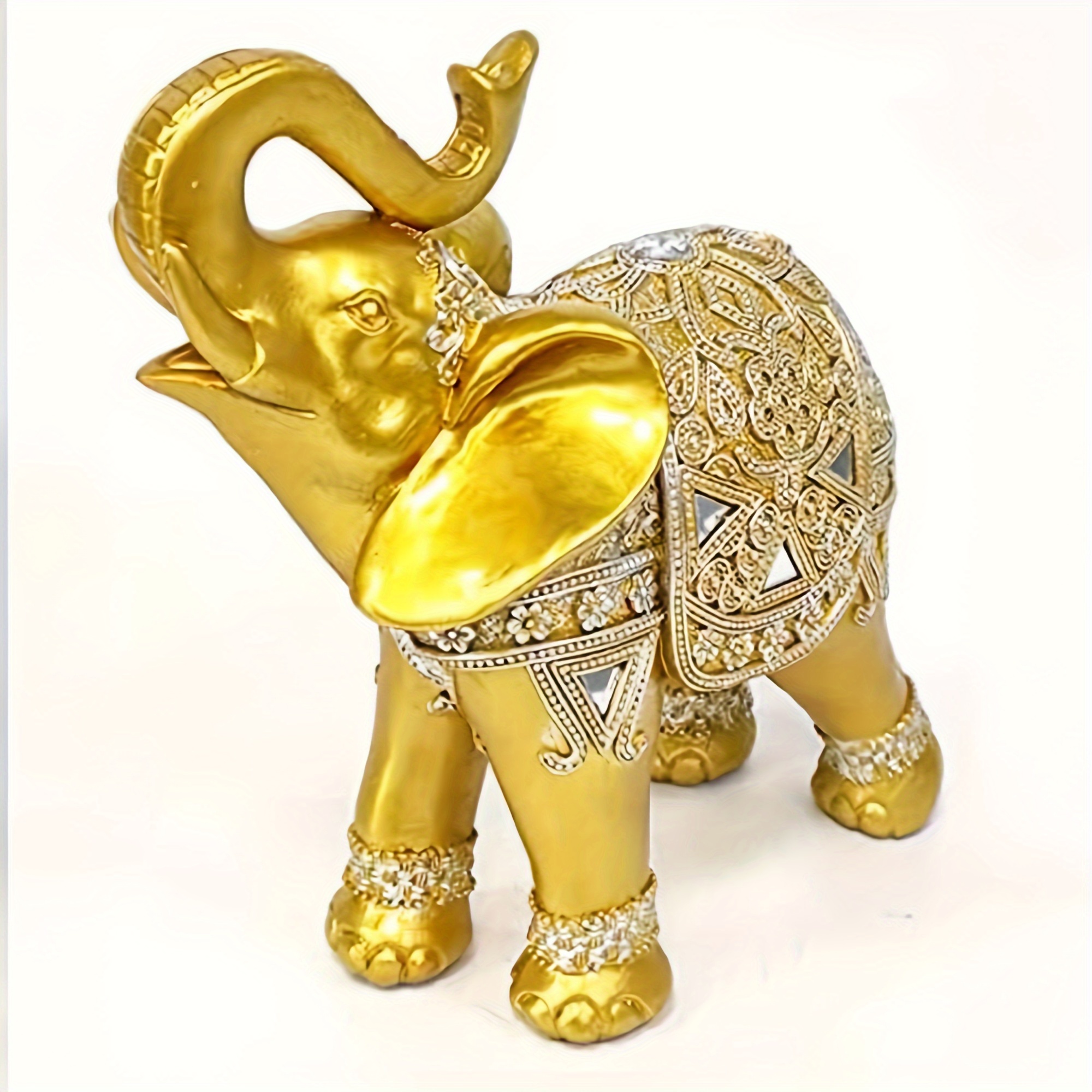 9 Inch Elephant Statue Figurin - đánh giá và giá Home Office In Living Room