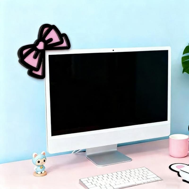 New 1/2Pcs Wooden Bowknot PC A - đánh giá và giá Home Office Programmer