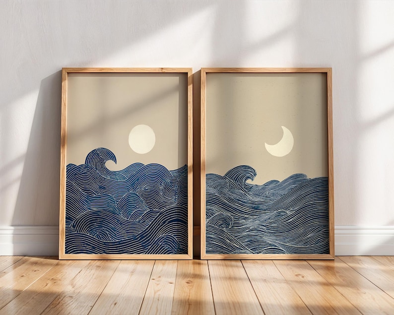 2pcs Japandi Minimalist Moon C - đánh giá và giá Home Office Minimalist