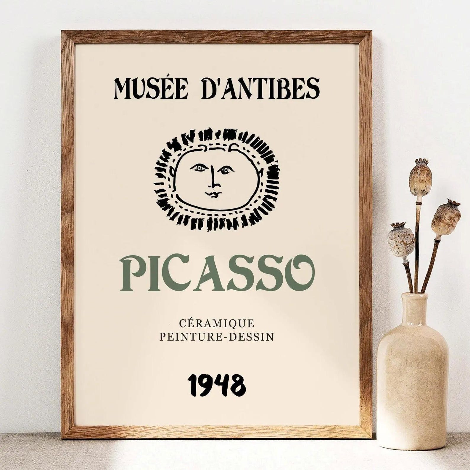 3pcs/set Retro Matisse Canvas  - đánh giá và giá Home Office Minimalist