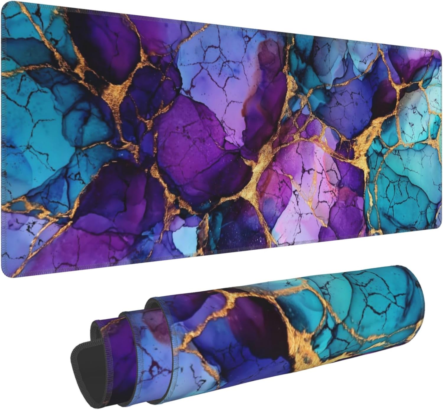 Marble-Themed Extended Gaming  - đánh giá và giá Mousepad Xl Extended