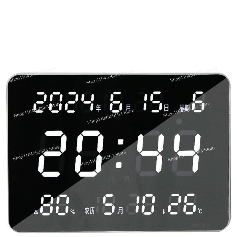 Digital Wall Clock with LED Di - đánh giá và giá Home Office Updates
