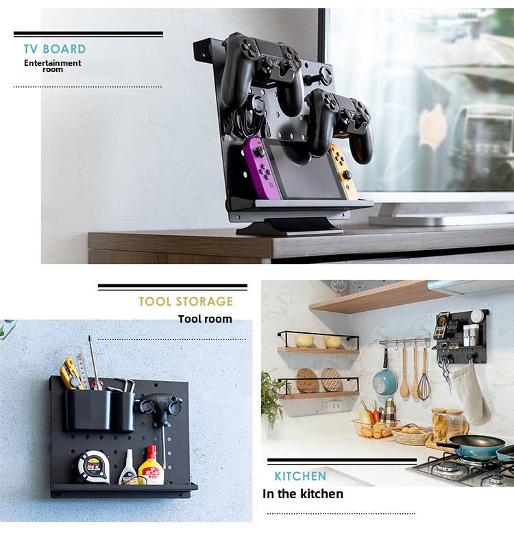 Wall Organizer No-Drill Adjust - đánh giá và giá Home Office In Living Room