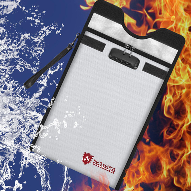 A4 Fireproof File Bag Waterpro - đánh giá và giá Home Office For Passport