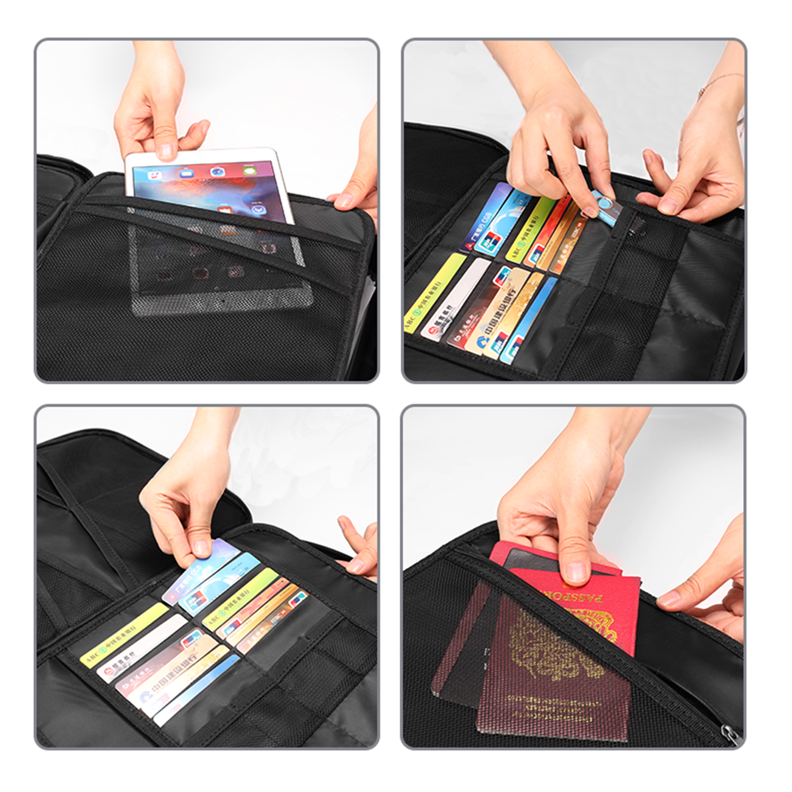 Fireproof Document Bag with Zi - đánh giá và giá Home Office For Passport