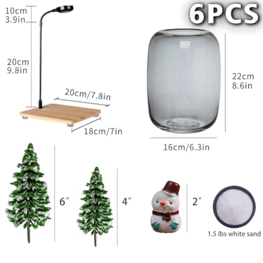 Glass Plant Terrarium Kit for  - đánh giá và giá Home Office With Plants