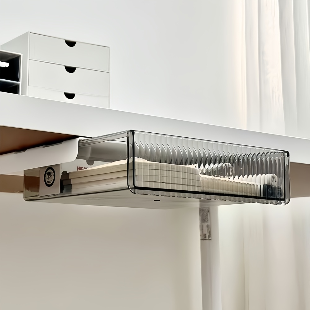 1pc Under Desk Clear Drawer Or - đánh giá và giá Home Office Programmer