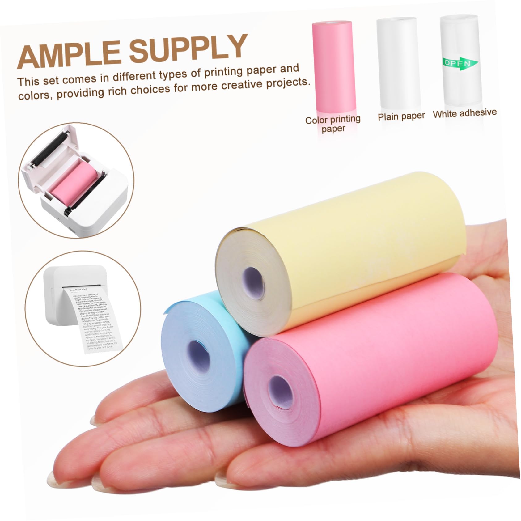 Mini Thermal Printer Paper 13  - đánh giá và giá Home Office Printer