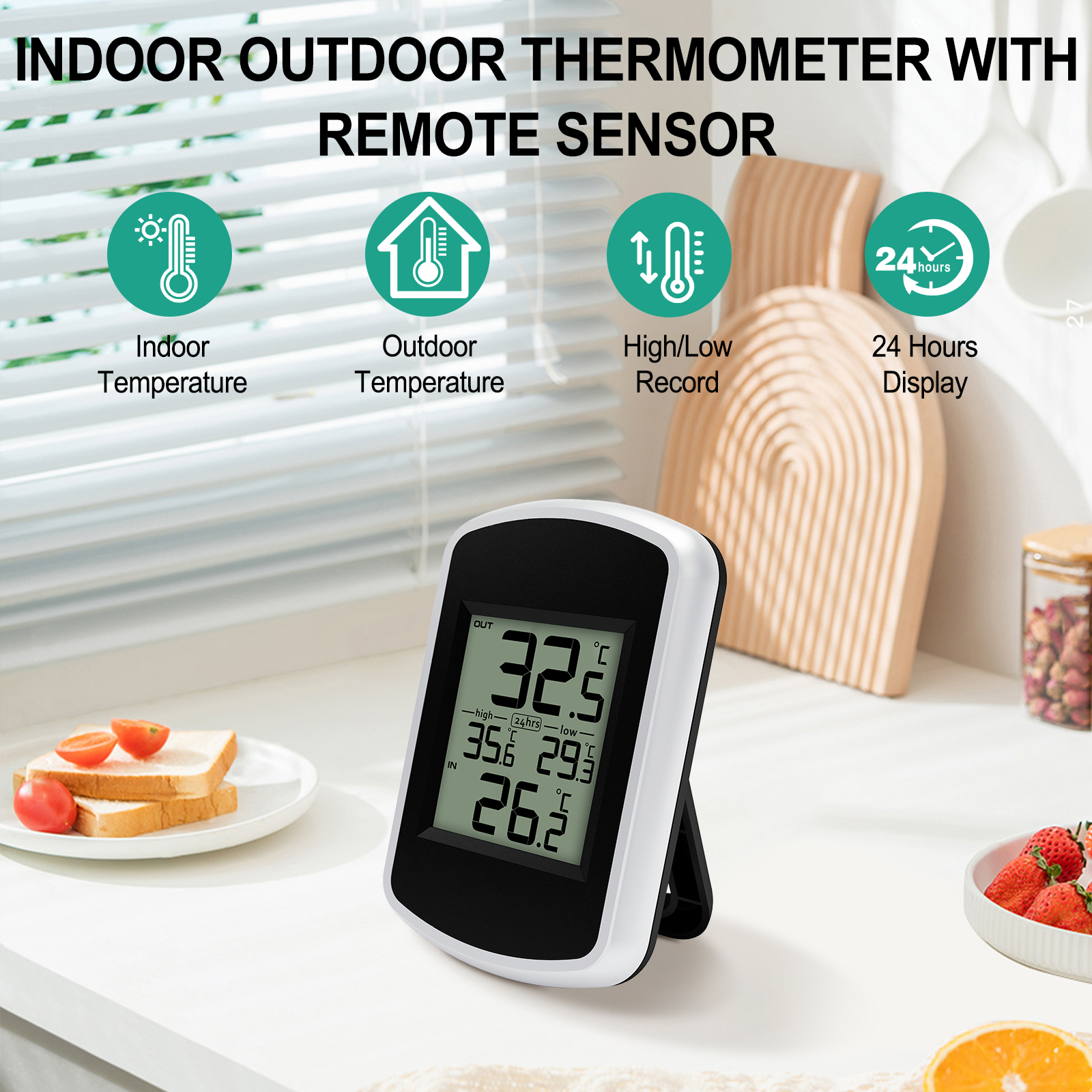 Wireless Digital Thermometer - - đánh giá và giá Home Office Updates