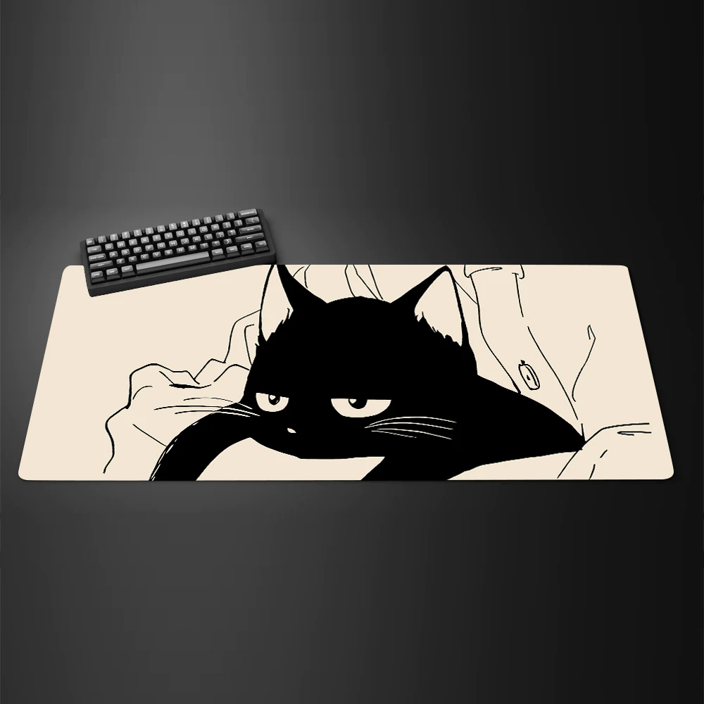 Black Ink Cat Anime Mouspad XL - đánh giá và giá Mousepad Xl Extended