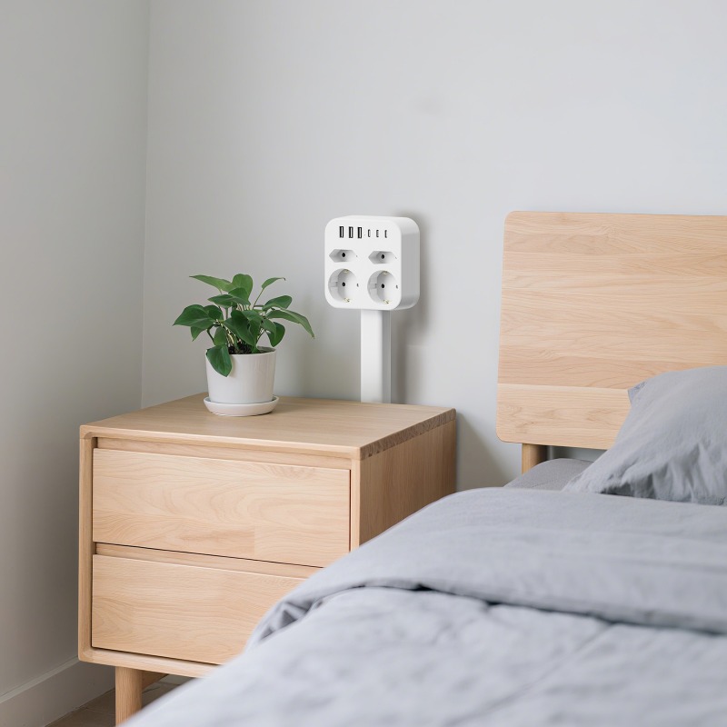 4 Styles Electrical Outlet Ext - đánh giá và giá Power Strip Desk