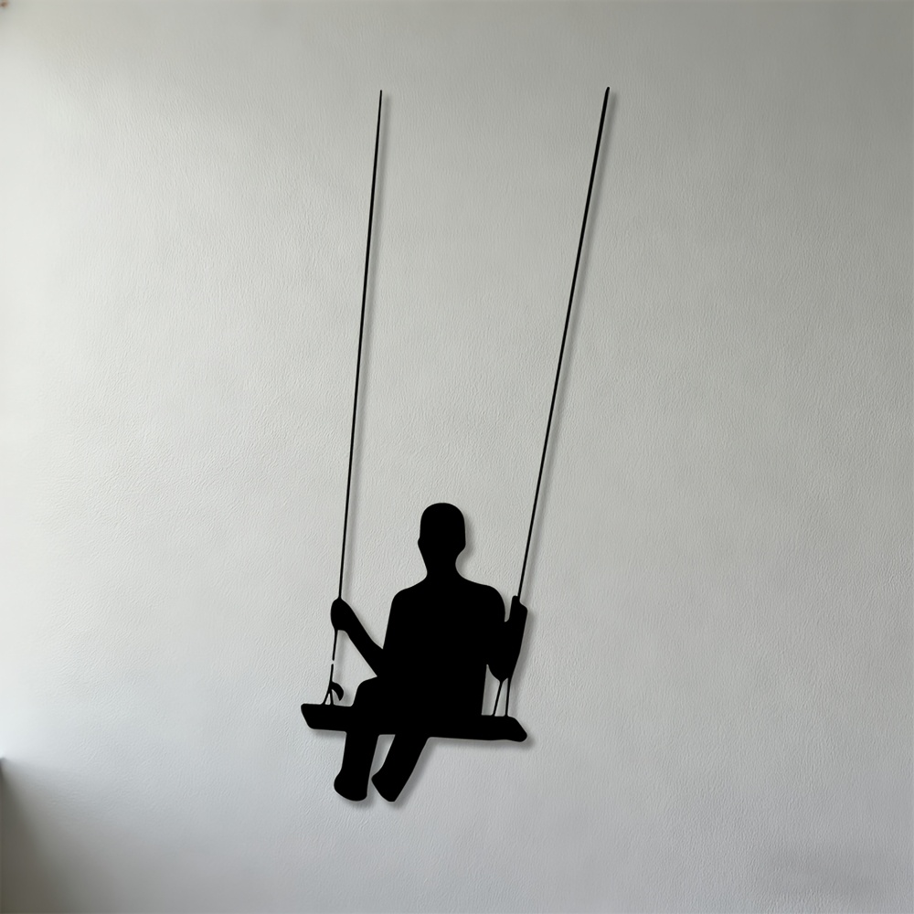 Minimalist Swinging Boy Metal  - đánh giá và giá Home Office Minimalist
