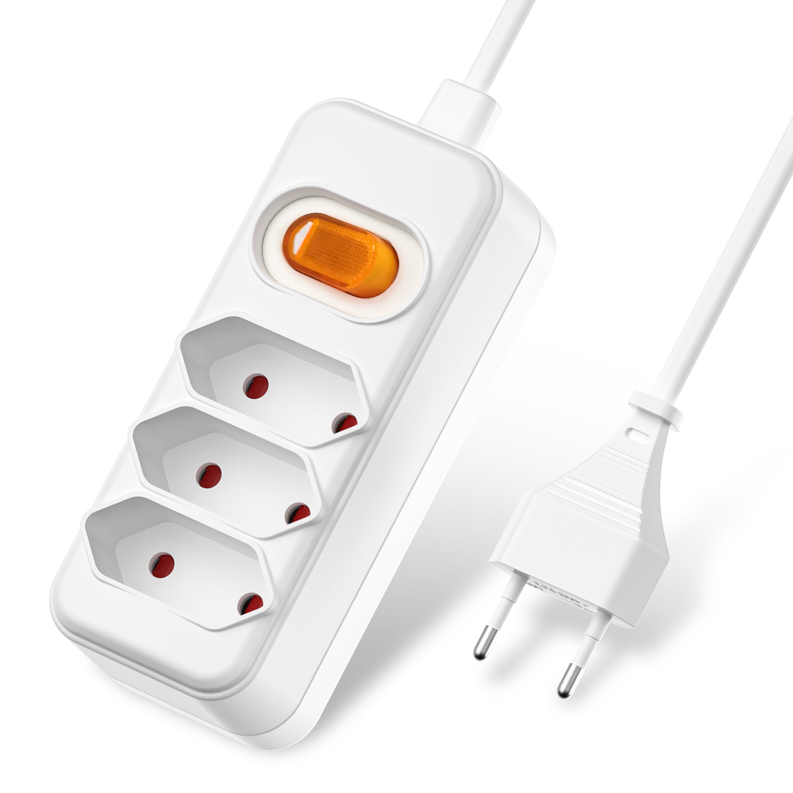 European EU 2 Prong Power Sock - đánh giá và giá Power Strip Desk