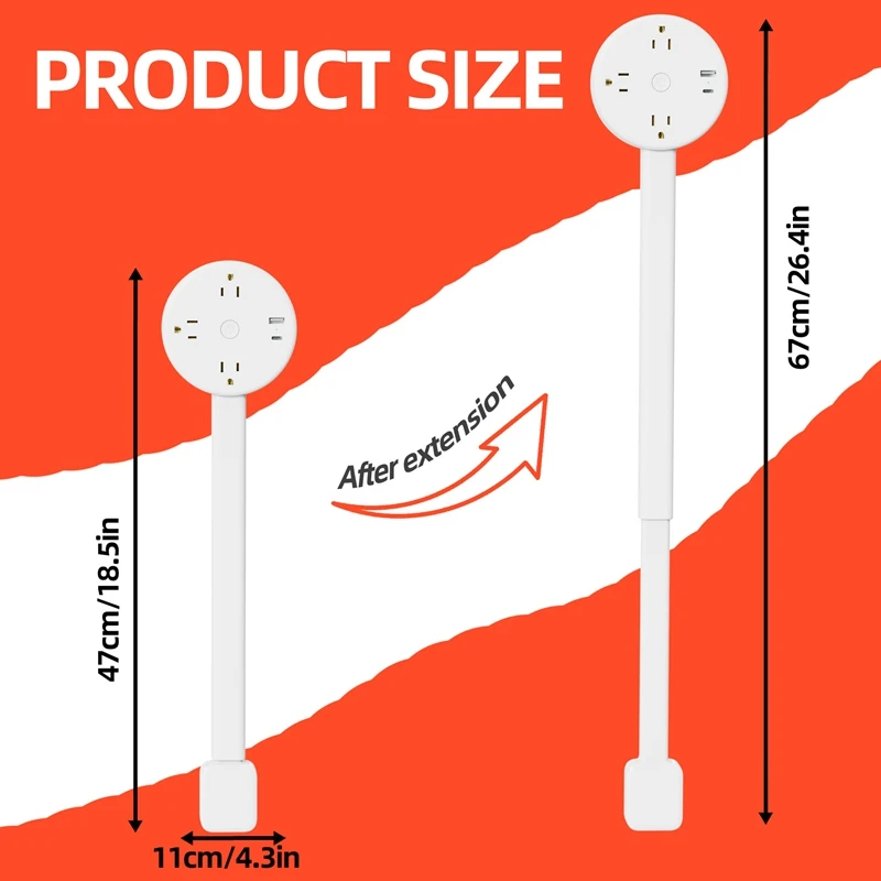 4 Styles Electrical Outlet Ext - đánh giá và giá Power Strip Desk
