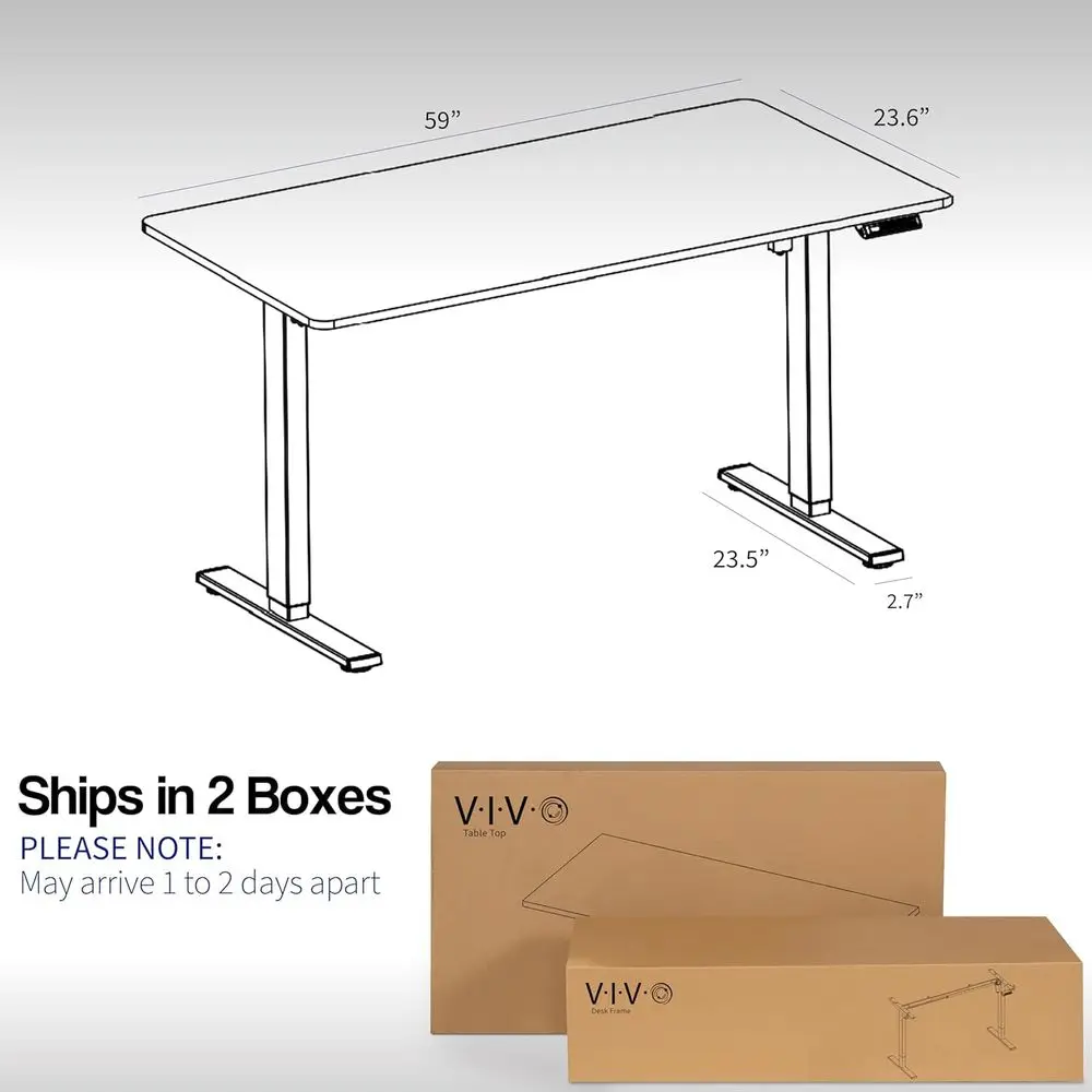 Electric 60 x 24 in Standing D - đánh giá và giá Standing Desk Electric