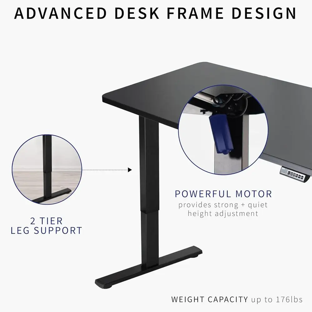 Electric 60 x 24 in Standing D - đánh giá và giá Standing Desk Electric