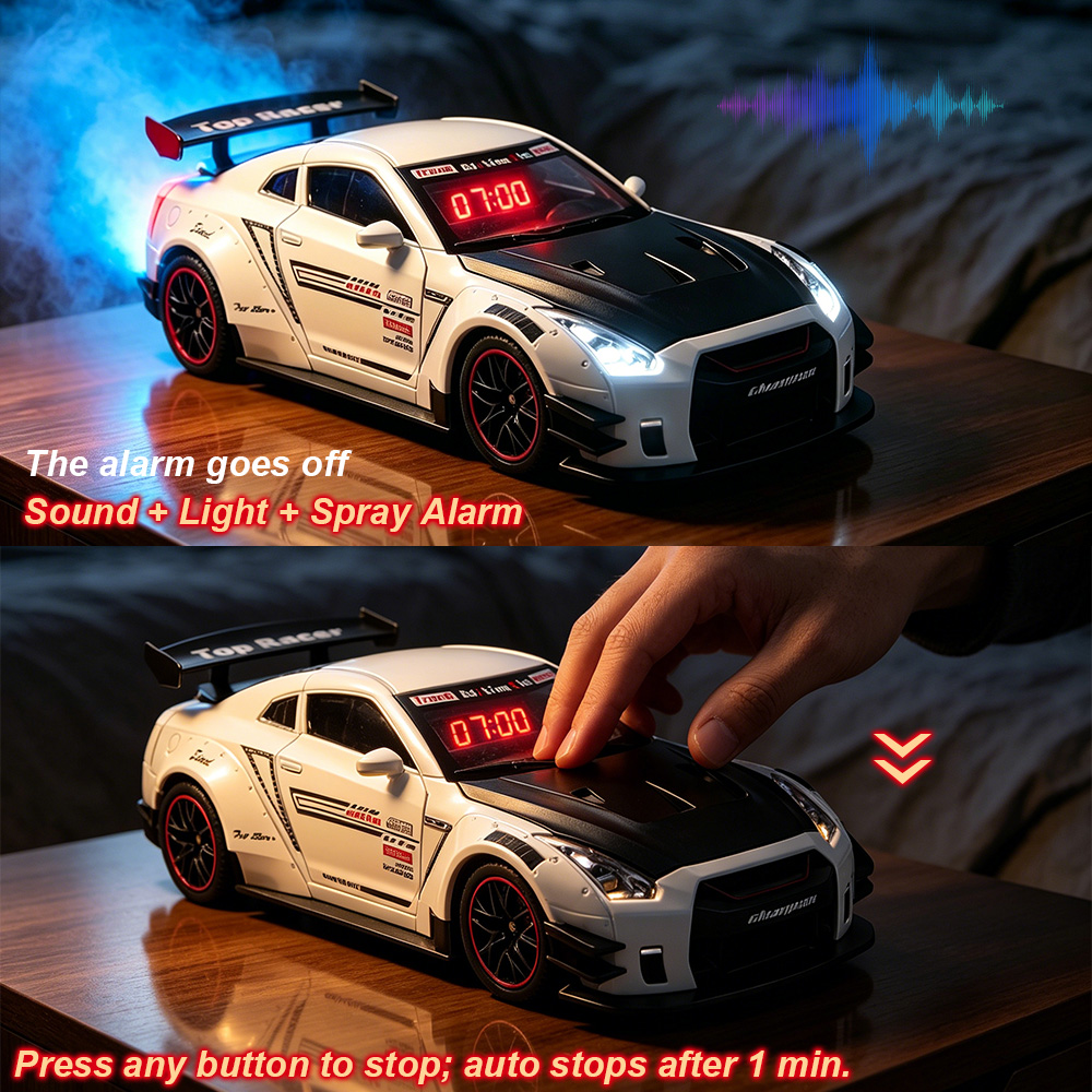 Hypercar LED Alarm Clock, Rech - đánh giá và giá Led Desk Clock