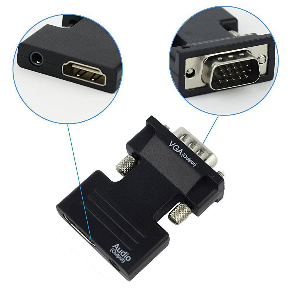 HDMI-compatible to VGA Convert - đánh giá và giá Home Office Laptop
