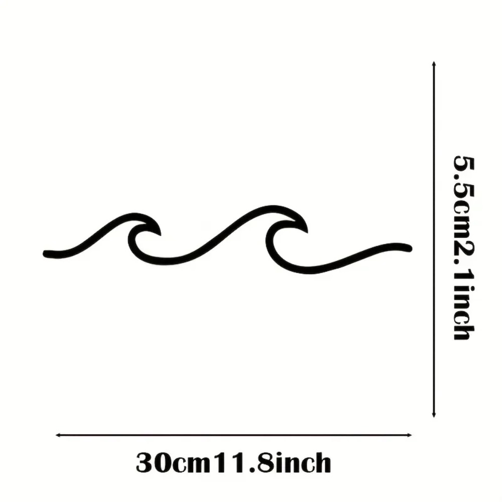 HelloYoung Metal Wave Wall Art - đánh giá và giá Home Office Minimalist