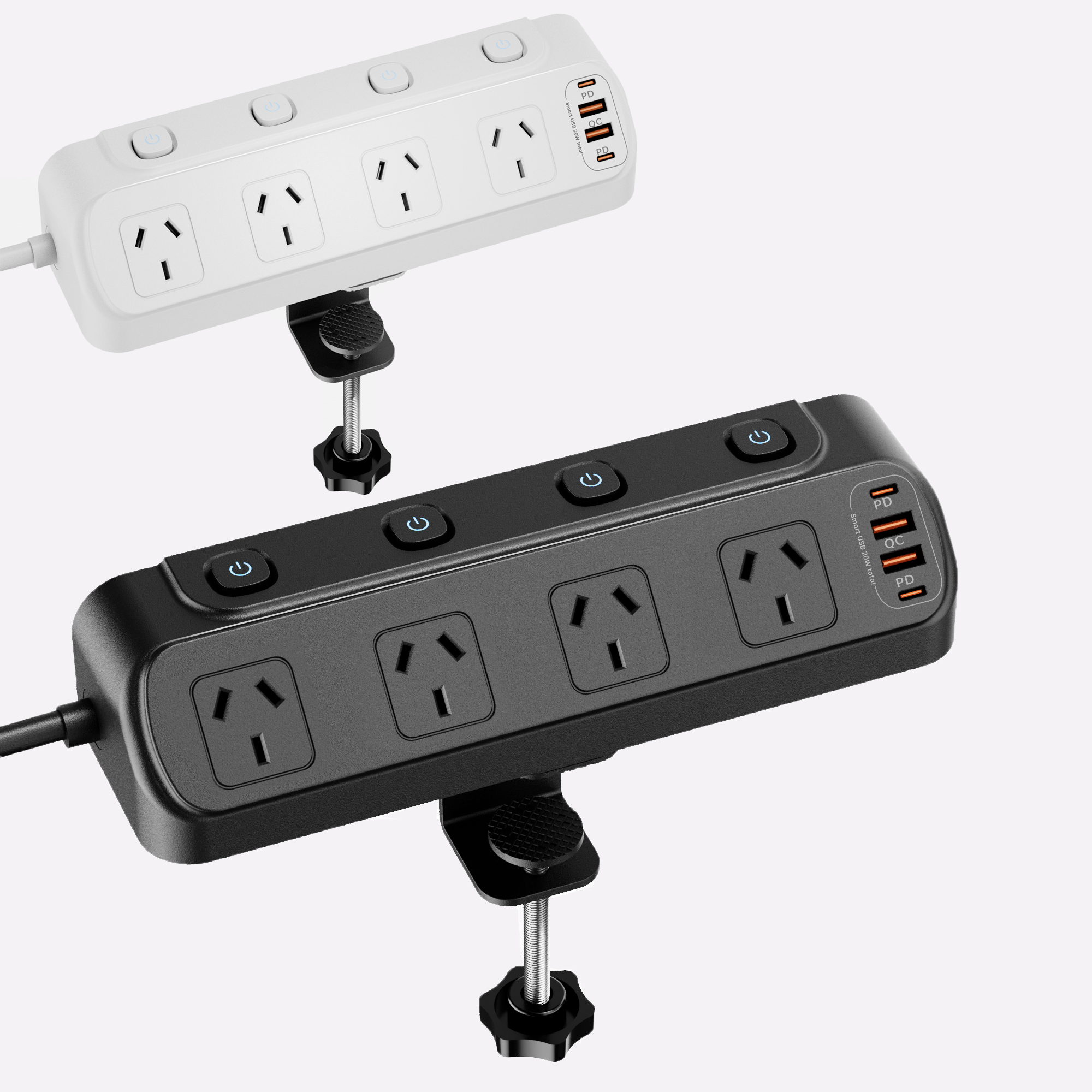 2500W Australia Au Ac Plug Mul - đánh giá và giá Power Strip Desk