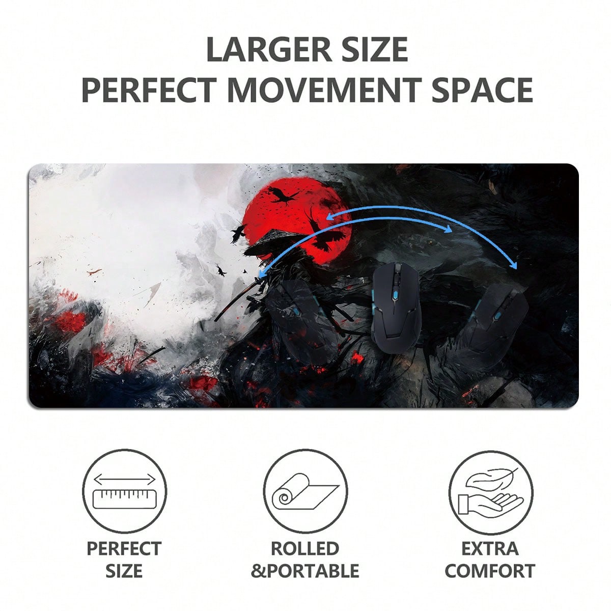 1pc Extended Gaming Mouse Pad  - đánh giá và giá Mousepad Xl Extended