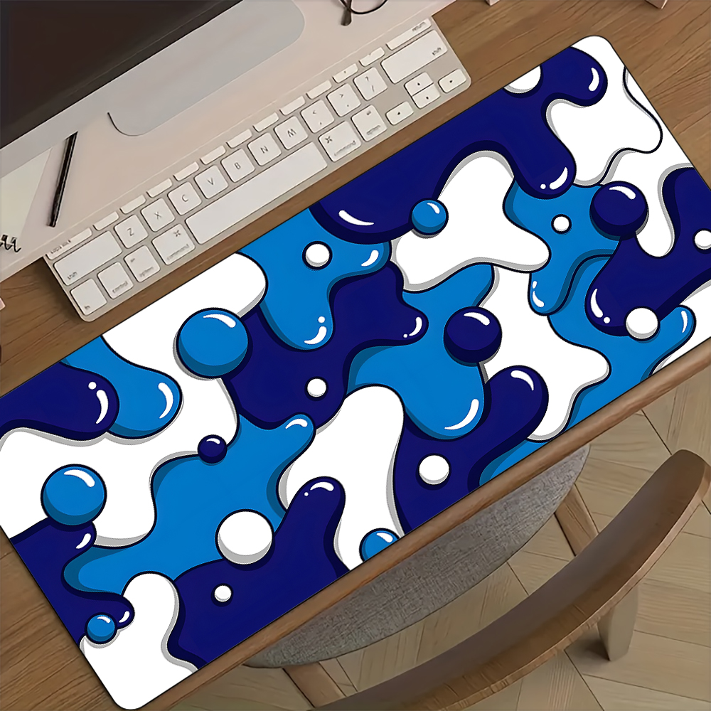 Mouse Pad Desk Mat Blue and wh - đánh giá và giá Mousepad Xl Extended