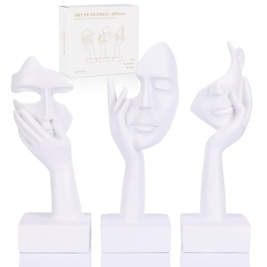Thinker Large Statue Set - Art - đánh giá và giá Home Office In Living Room
