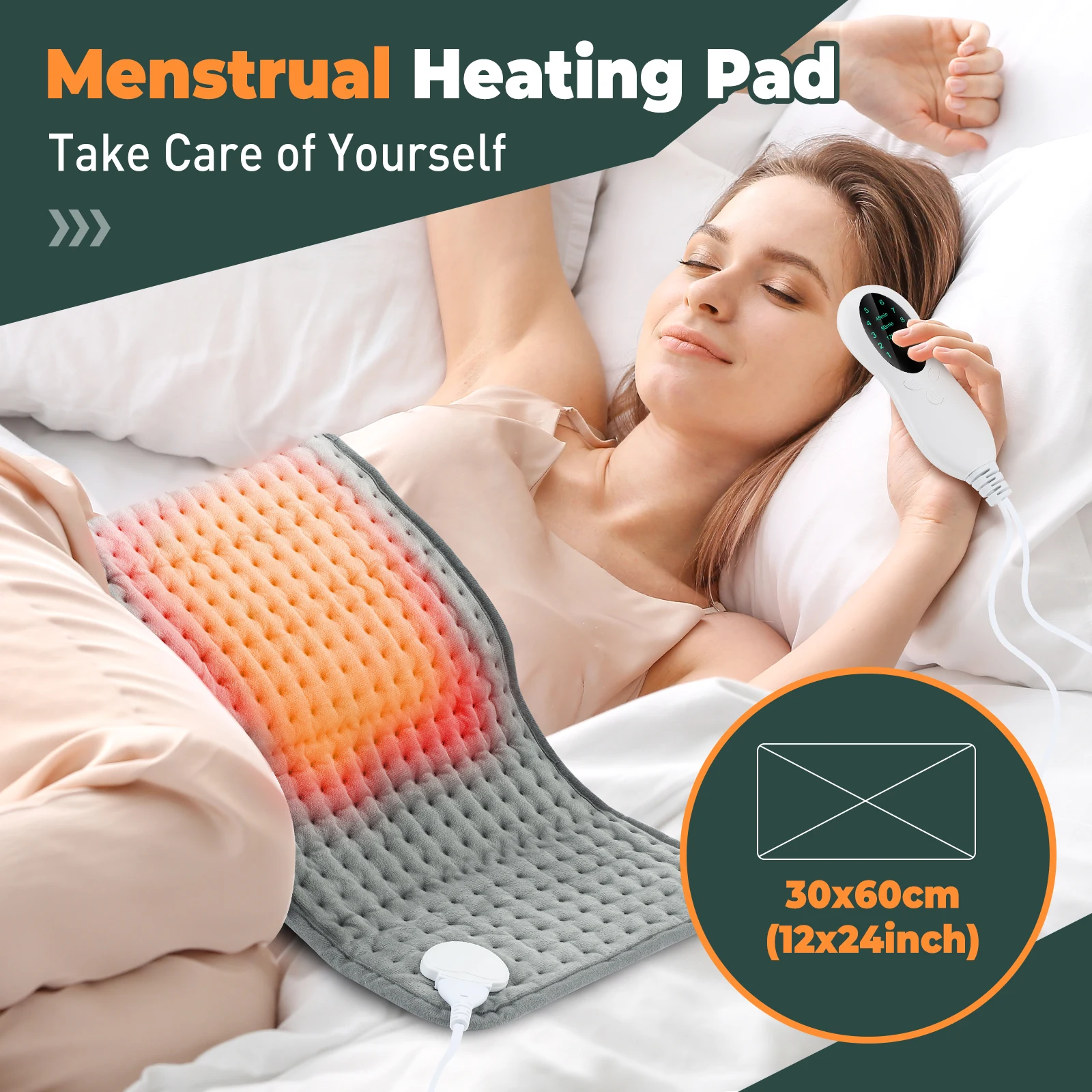 Electric Heating Pad Home Ther - đánh giá và giá Home Office Hours